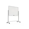 Dry Erase*TRU RED ™ Magnetic Steel Mobile Dry Erase Board, Aluminum Frame, 4' x 3' (TR62619)