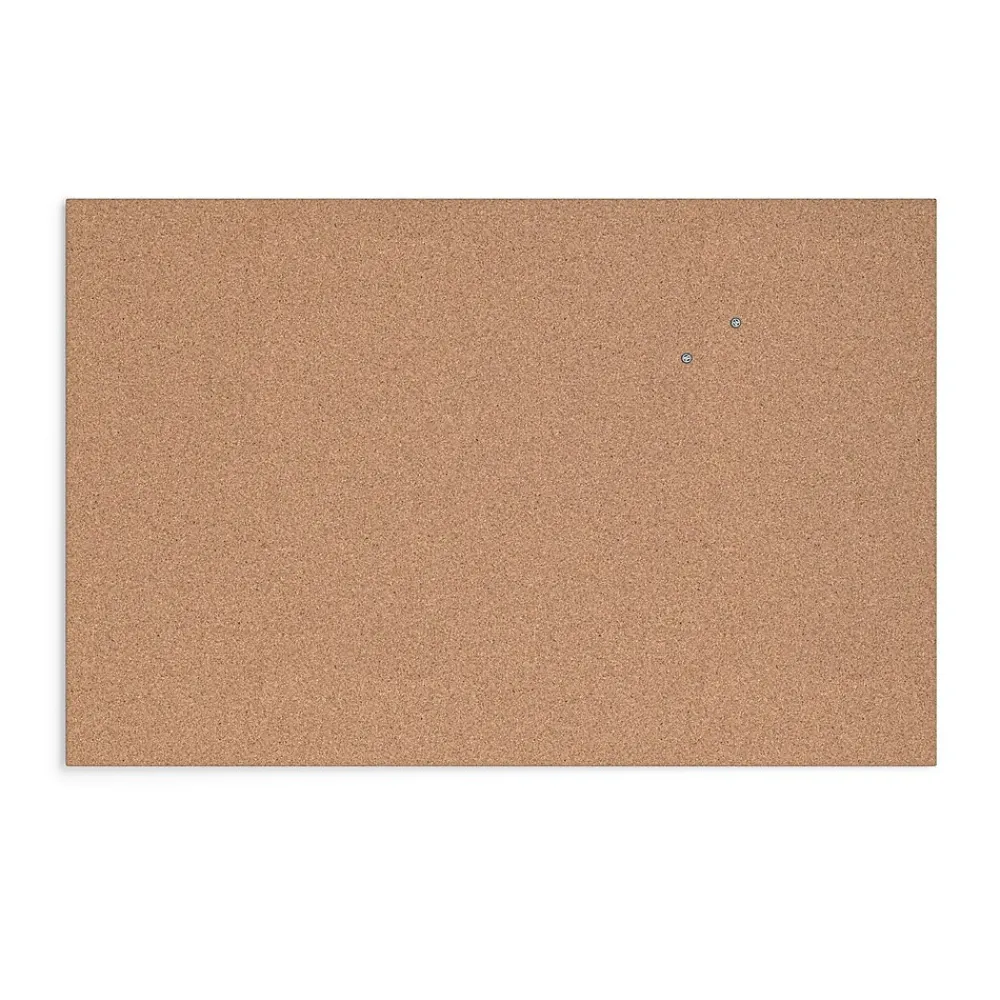 Bulletin*U Brands Cork Bulletin Board, Frameless, 3' x 2' (2875U00-01)