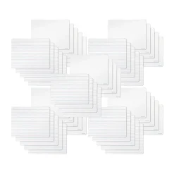 Dry Erase*U Brands Dry-Erase Whiteboard, 0.75' x 1', 24/Pack (4863U00-01)
