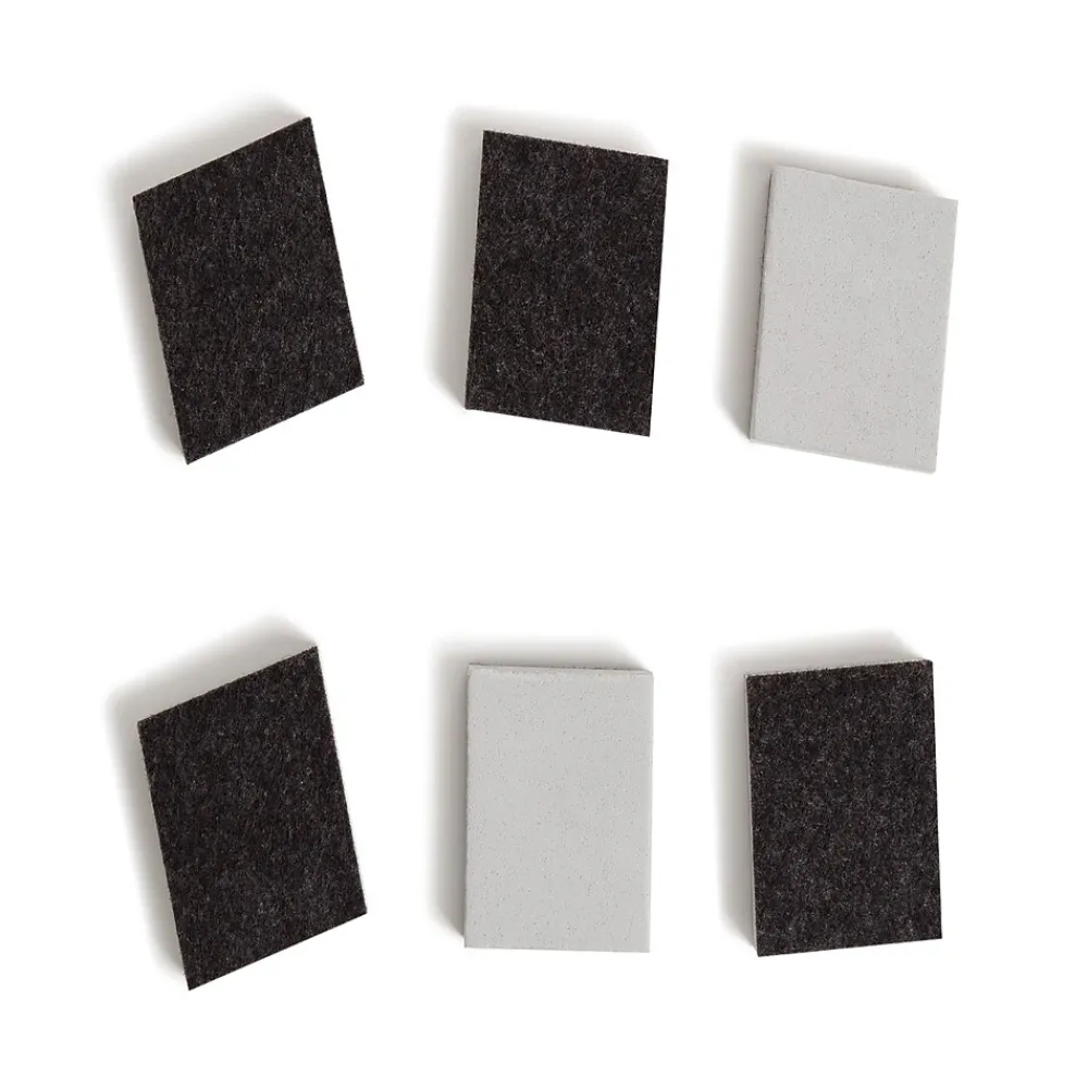 Dry Erase*U Brands Dry-Erase Whiteboard, 12" x 9", 6/Pack (3135U00-01)