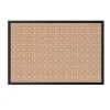 Bulletin*U Brands Fashion Cork Bulletin Board, Black Frame, 3' x 2' (2884U00-01)