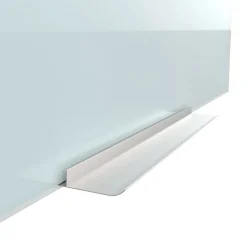 Dry Erase*U Brands Floating Glass Ghost Grid Dry Erase Board, Frameless, 3' x 2' (2798U00-01)