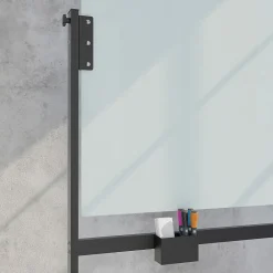 Dry Erase*U Brands Glass Mobile Dry-Erase Whiteboard, 4' x 3' (2914U00-01)