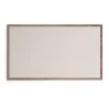 Bulletin*U Brands Linen Bulletin Board, Wood Frame, 6' x 4' (4897U00-01)