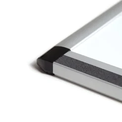 Dry Erase*U Brands PINIT Steel Dry-Erase Whiteboard, Aluminum Frame, 6' x 4' (2808U00-01)