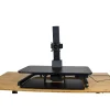 Standing Desks*Uncaged Ergonomics Electric Standing Desk Conversion Powered Sit to Stand Converter, Black (ESDC-b)
