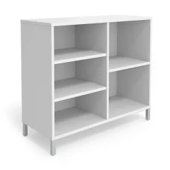 Bookcases*Union & Scale ™ Essentials 5 Shelf 31"H Laminate Bookcase, (UN56978) White