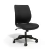 Office Chairs*Union & Scale ™ Essentials™ Ergonomic Armless Fabric Task Chair, Black (UN59382)