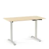Standing Desks*Union & Scale ™ Essentials 48"W Electric Rectangular Adjustable Standing Desk, Natural (UN60415-CC)