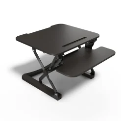 Standing Desks*Union & Scale ™ FlexFit™ 27" Manual Adjustable Desk Converter, Black (UN44901-CC)