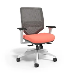 Ergonomic Chairs*Union & Scale ™ Lewis Ergonomic Mesh Swivel Computer and Desk Chair, (UN55654-CC) Salmon