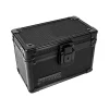Index Cards*Vaultz Locking 3" x 5" Index Card File Box, 350-Card Capacity, Tactical Black (VZ00315)