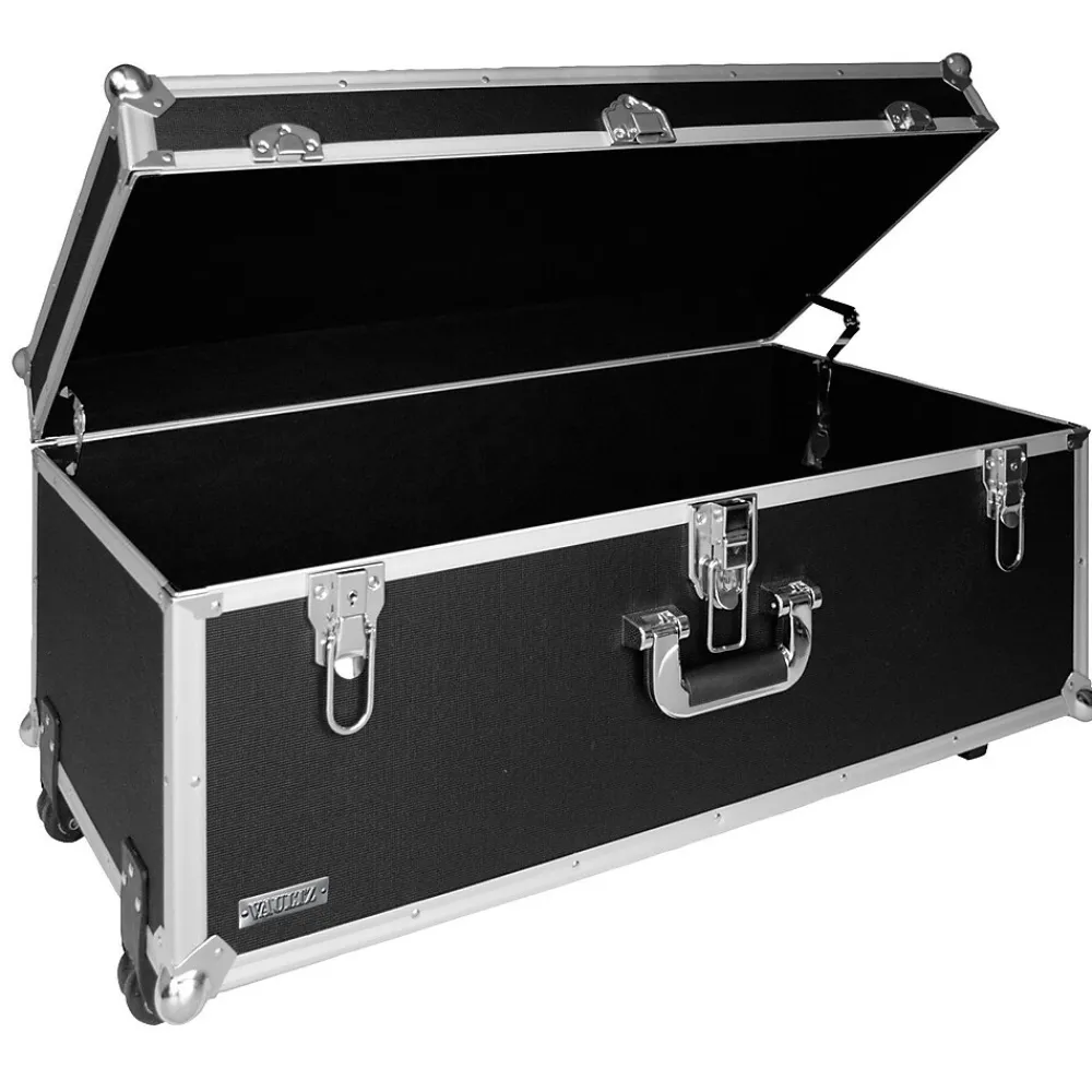 Storage Cabinets*Vaultz ® Locking Extra-Large Storage Chest with Wheels, Black (VZ00355)