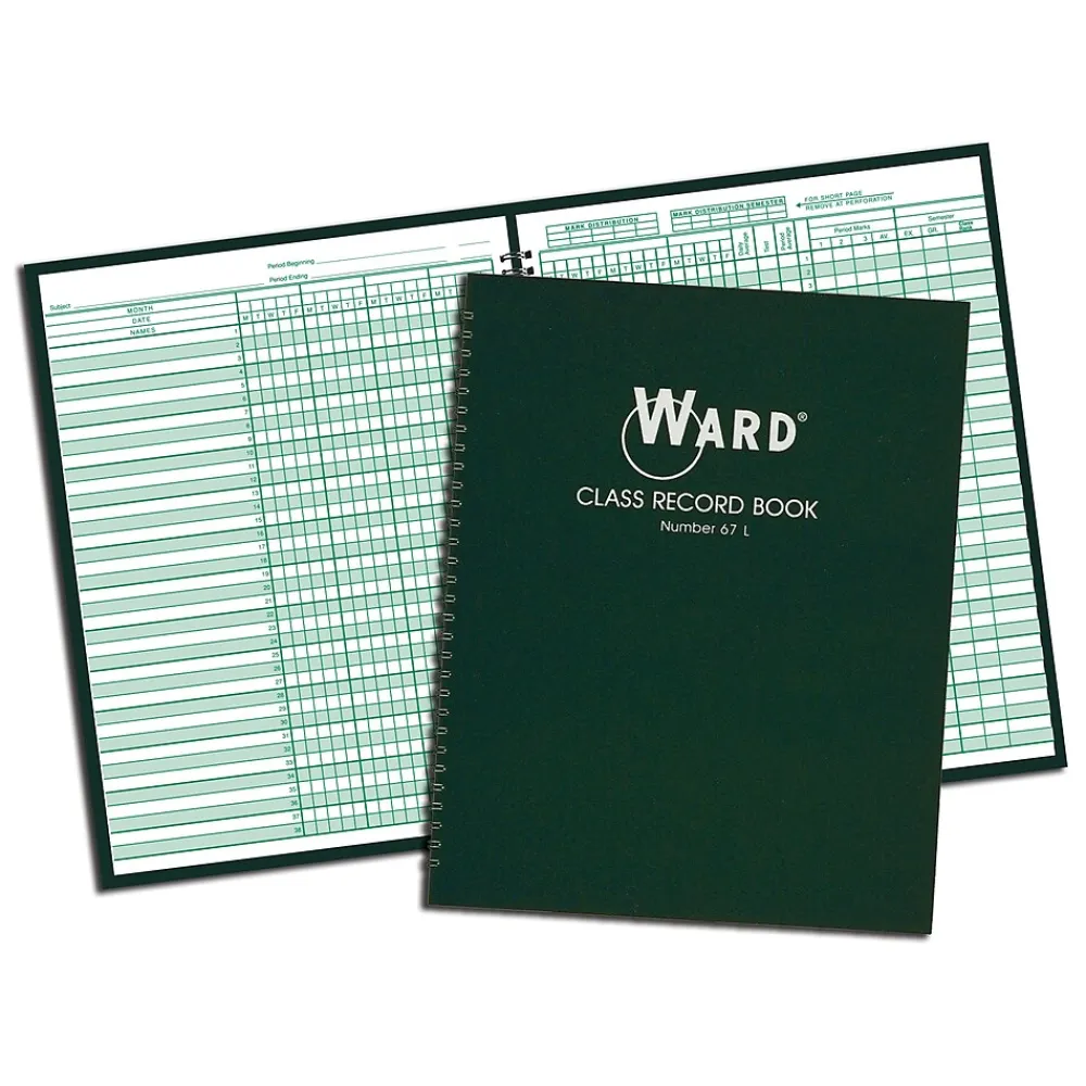 Grade Books*Ward Weekly Record Book, 8.5" x 11", 3/Bundle (WAR67L-3)