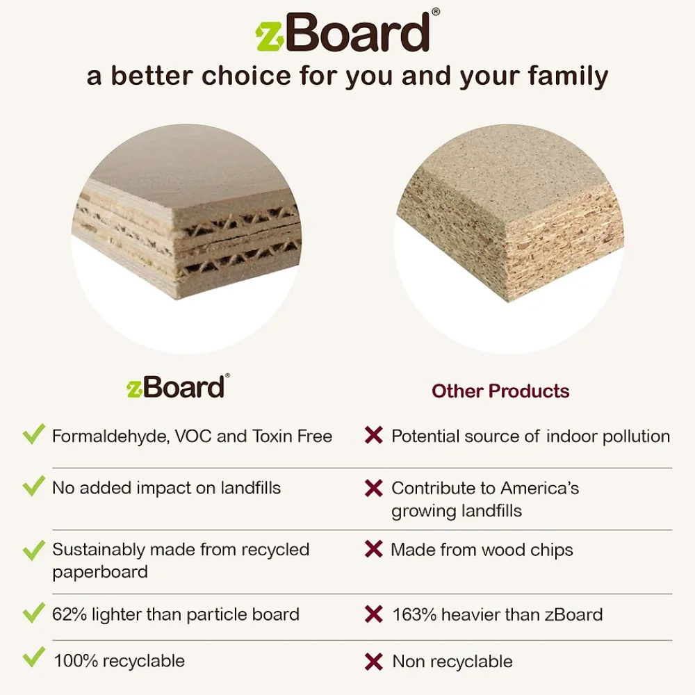 Bookcases*Way Basics 24.7"H Webster 2-Shelf Bookcase Organizer and Modern Eco Storage Shelf Unit, Black Wood Grain (WB-2SHELF-BK)