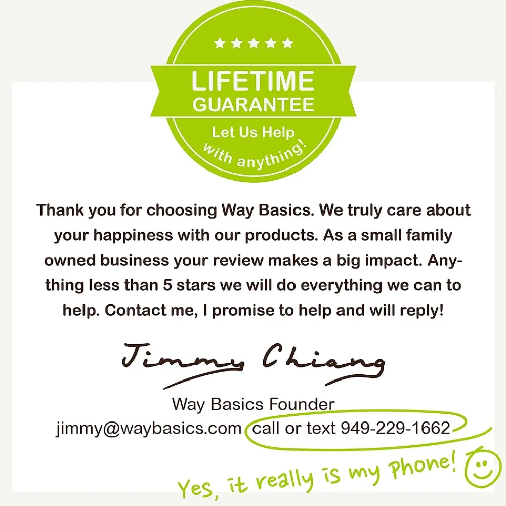 Bookcases*Way Basics 24.7"H Webster 2-Shelf Bookcase Organizer and Modern Eco Storage Shelf Unit, Black Wood Grain (WB-2SHELF-BK)