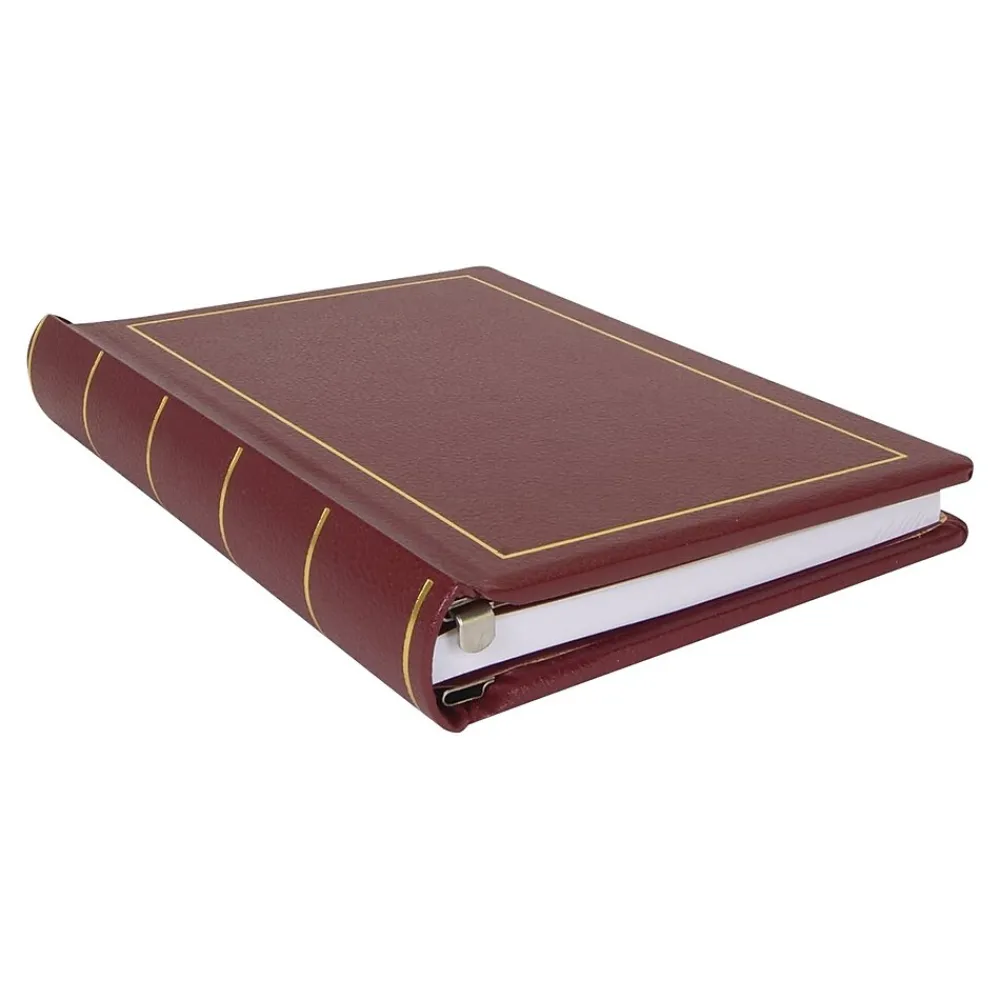 Accounting & Record Journals*ACCO Wilson Jones Minute Record Book, 9.3"W x 11.6"H x 1.7"D, Red (W0396-11)