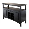 Storage Cabinets*Winsome ® Jasper 32.13" Wood Storage Buffet, Black