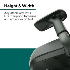 Office Chairs*Workplace 2.0 Workplace2.0 Health™ Bedford Polyurethane/Nylon Task Chair, Black (WP62574)